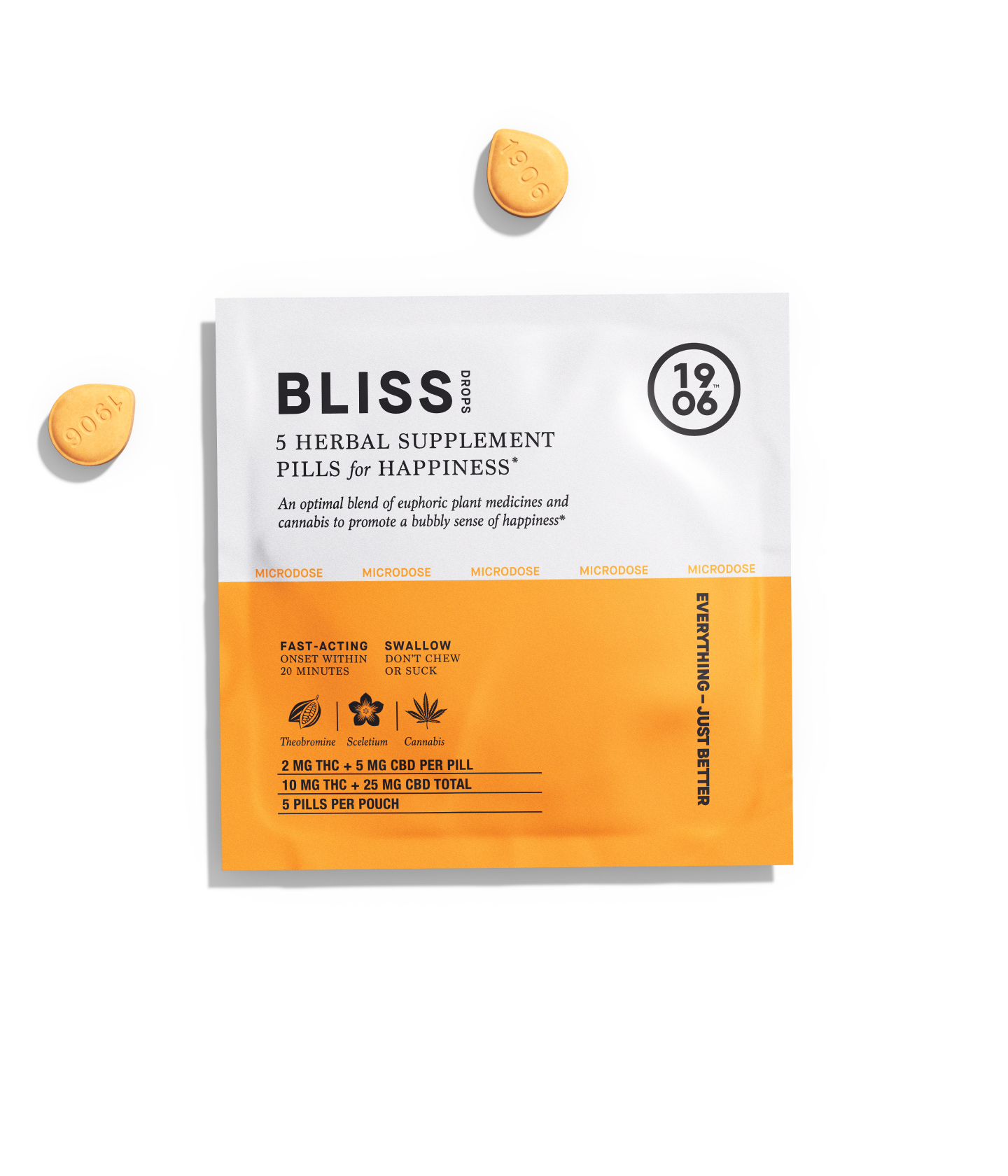 1906 Bliss Happiness Drops 2mg