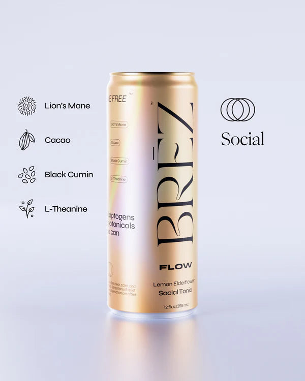 Brez Lemon Elderflower Flow Tonic