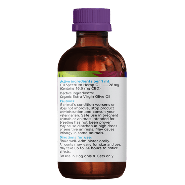 VetCBD Unflavored Daily Relief Tincture 1000mg CBD