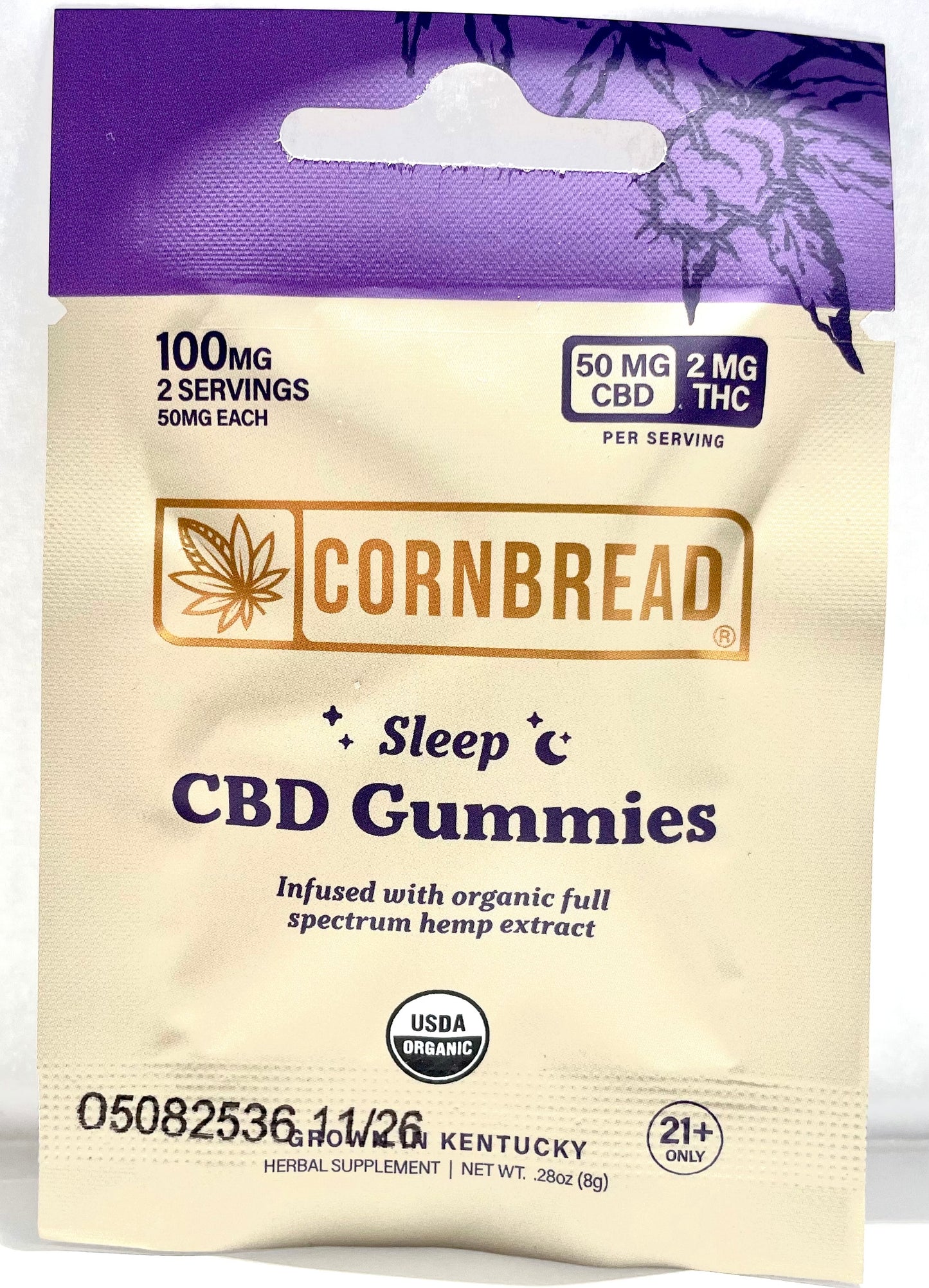 Cornbread Strawberry CBD Sleep Gummies