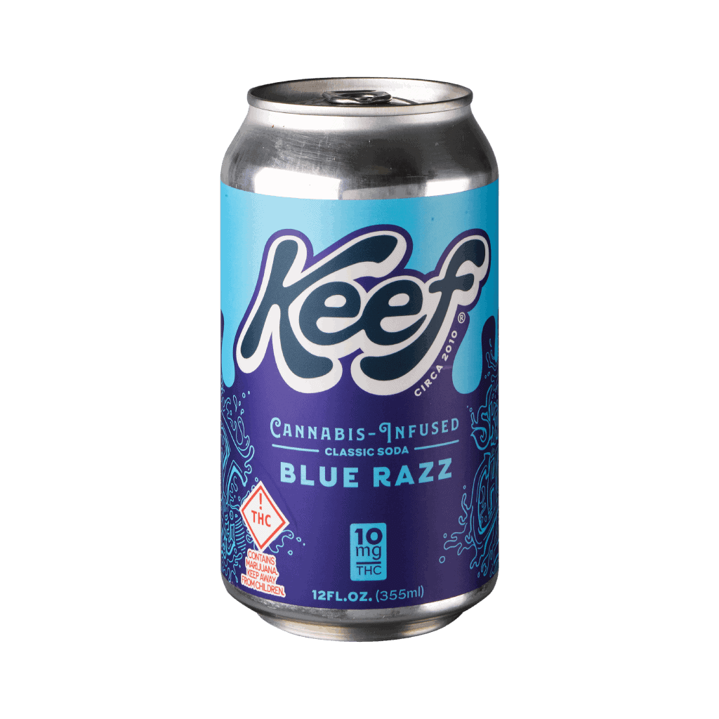 Keef Blue Razz Classic Soda 10mg