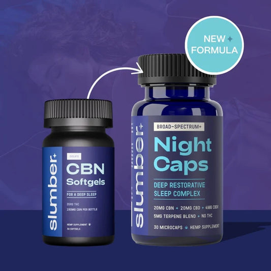 Slumber Night Caps CBD CBN Capsules