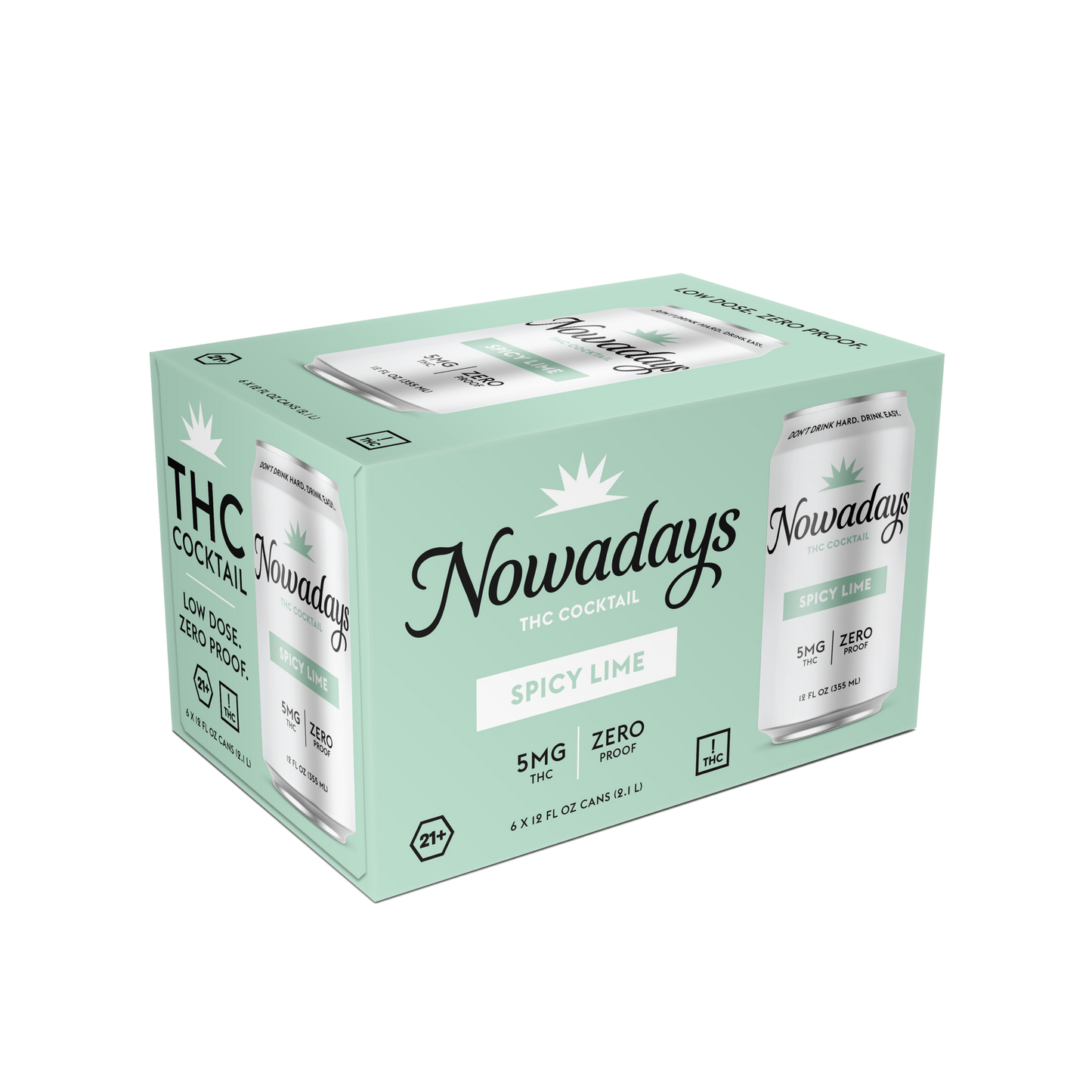 Nowadays Spicy Lime Seltzer 5mg