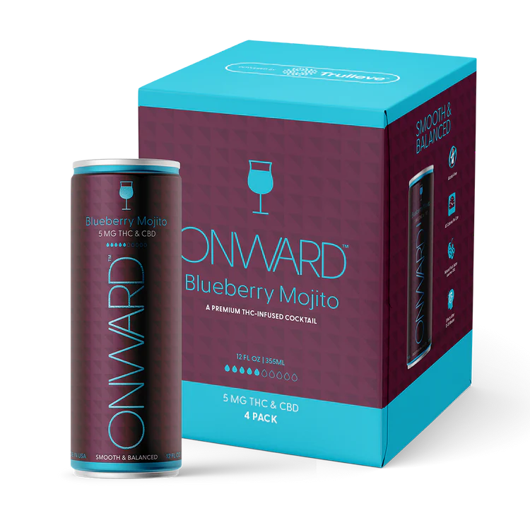 Onward Blueberry Mojito Seltzer 5mg