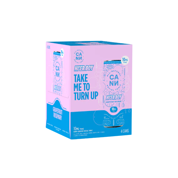 Cann Grapefruit Rosemary Hi'er Boy Seltzer 10mg
