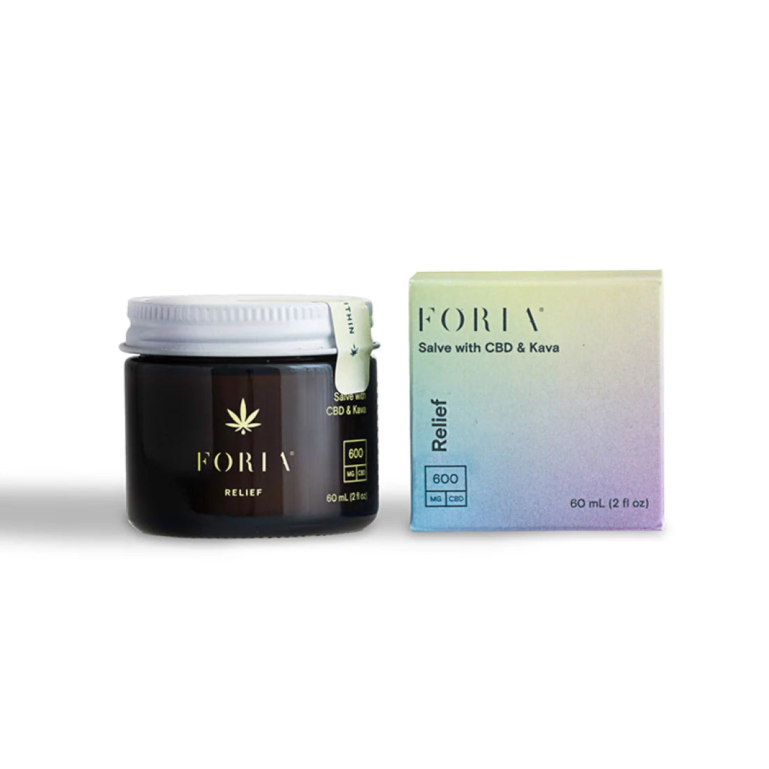 Foria Relief Salve with CBD & Kava 50ml