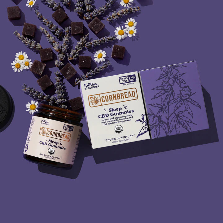 Cornbread Strawberry CBD Sleep Gummies