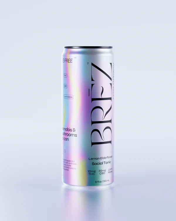 Brez Lemon Elderflower Extra Strength Tonic 10mg