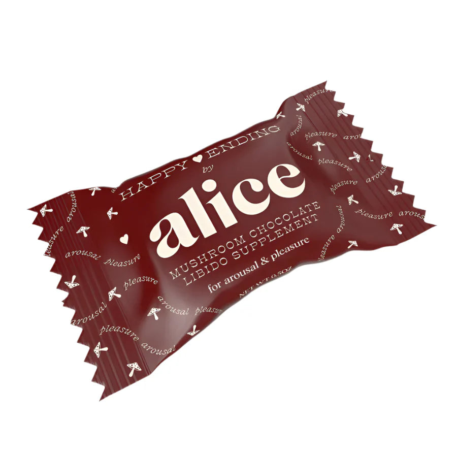 Alice Mushrooms Happy Ending Chocolate
