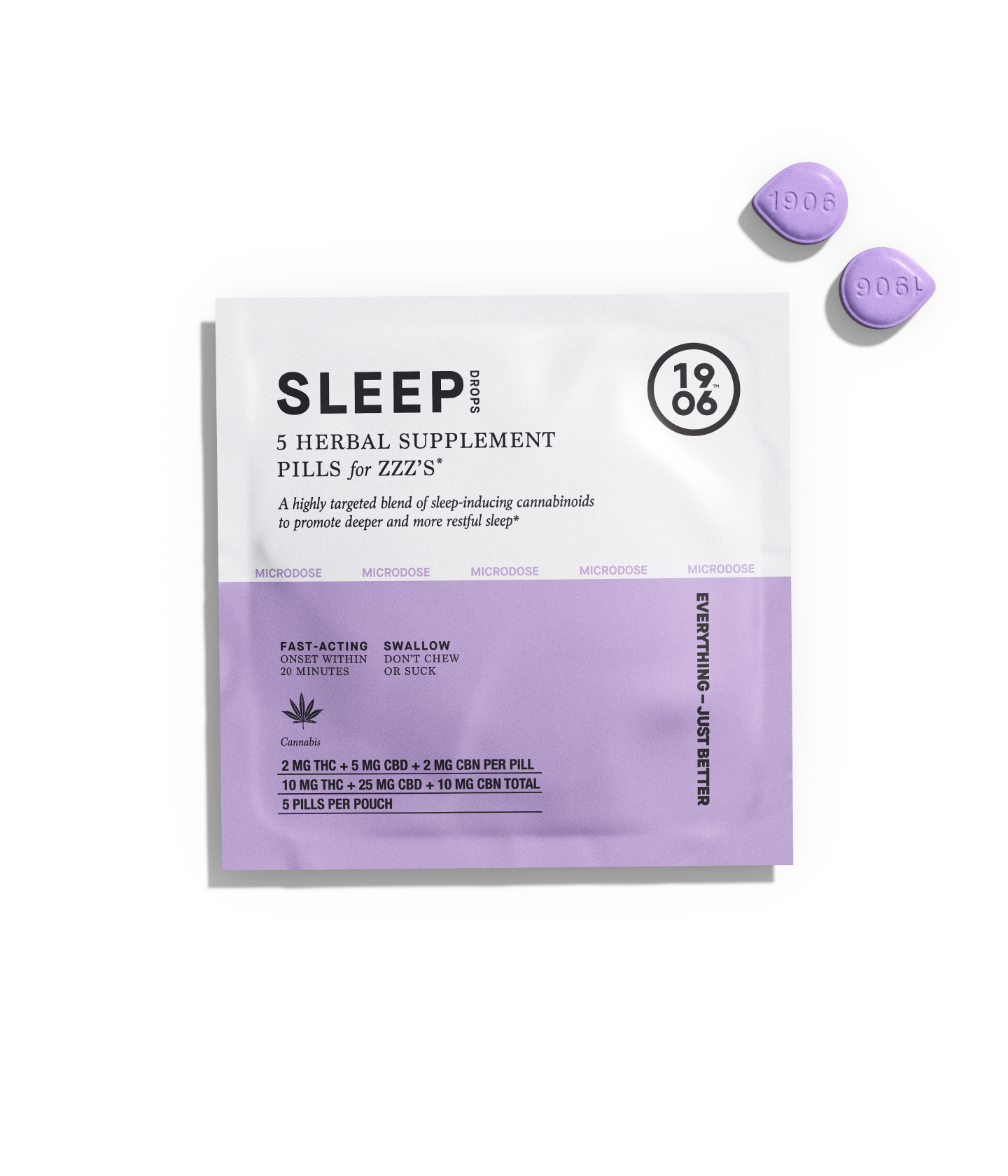1906 Sleep ZZZ's Drops 2mg