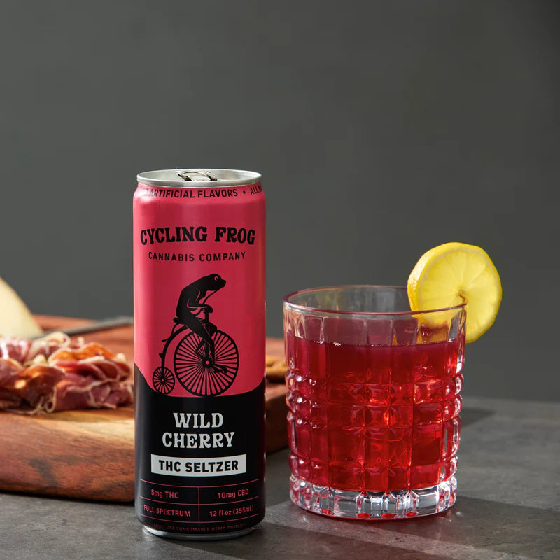 Cycling Frog Wild Cherry Ratioed Seltzer 5mg