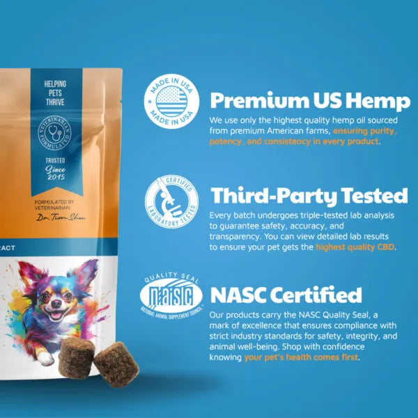 VetCBD Peanut Butter Mobility Chew 30 Pack