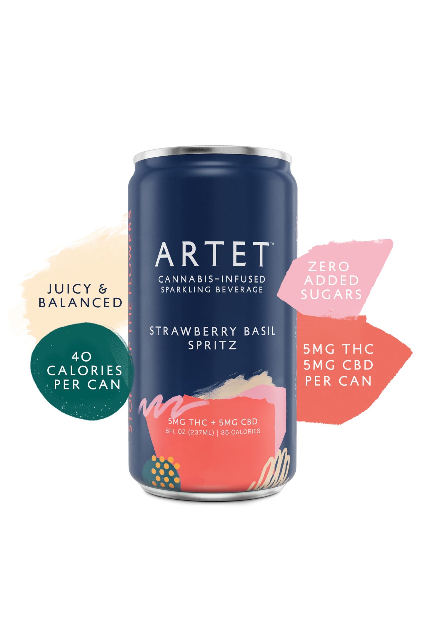 Artet Strawberry Basil Spritz 5mg