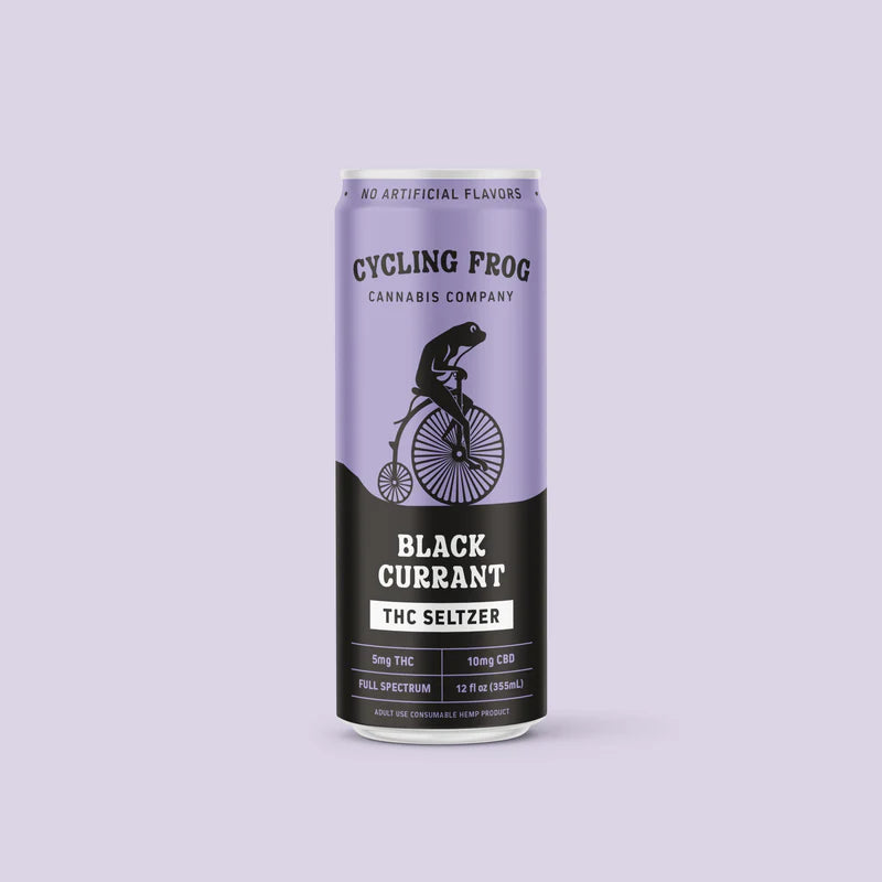 Cycling Frog Black Currant Ratioed Seltzer 5mg