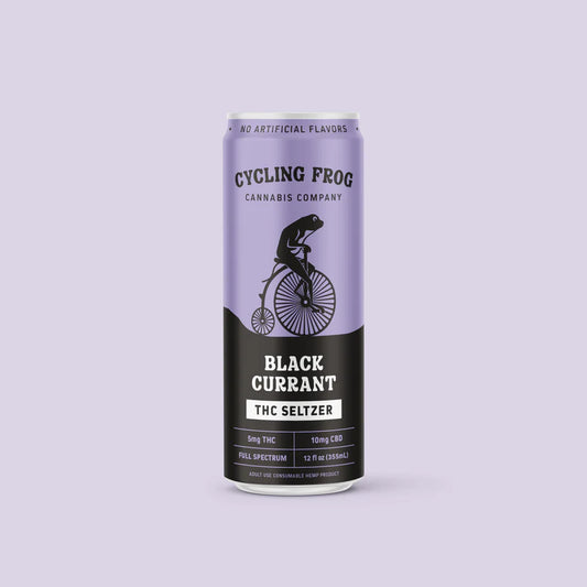 Cycling Frog Black Currant Ratioed Seltzer 5mg