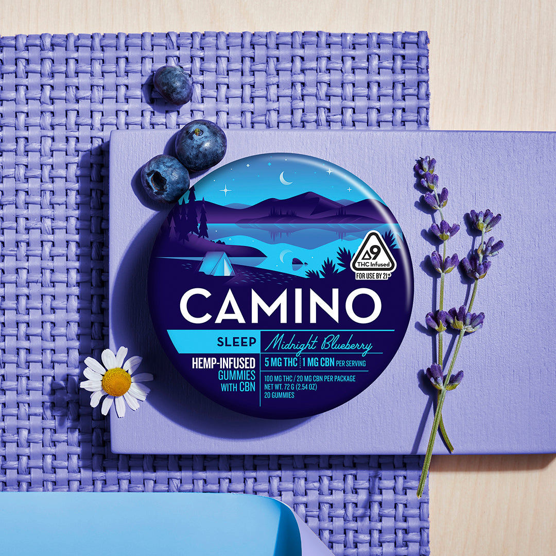 Camino Sleep Blueberry Gummies 5mg