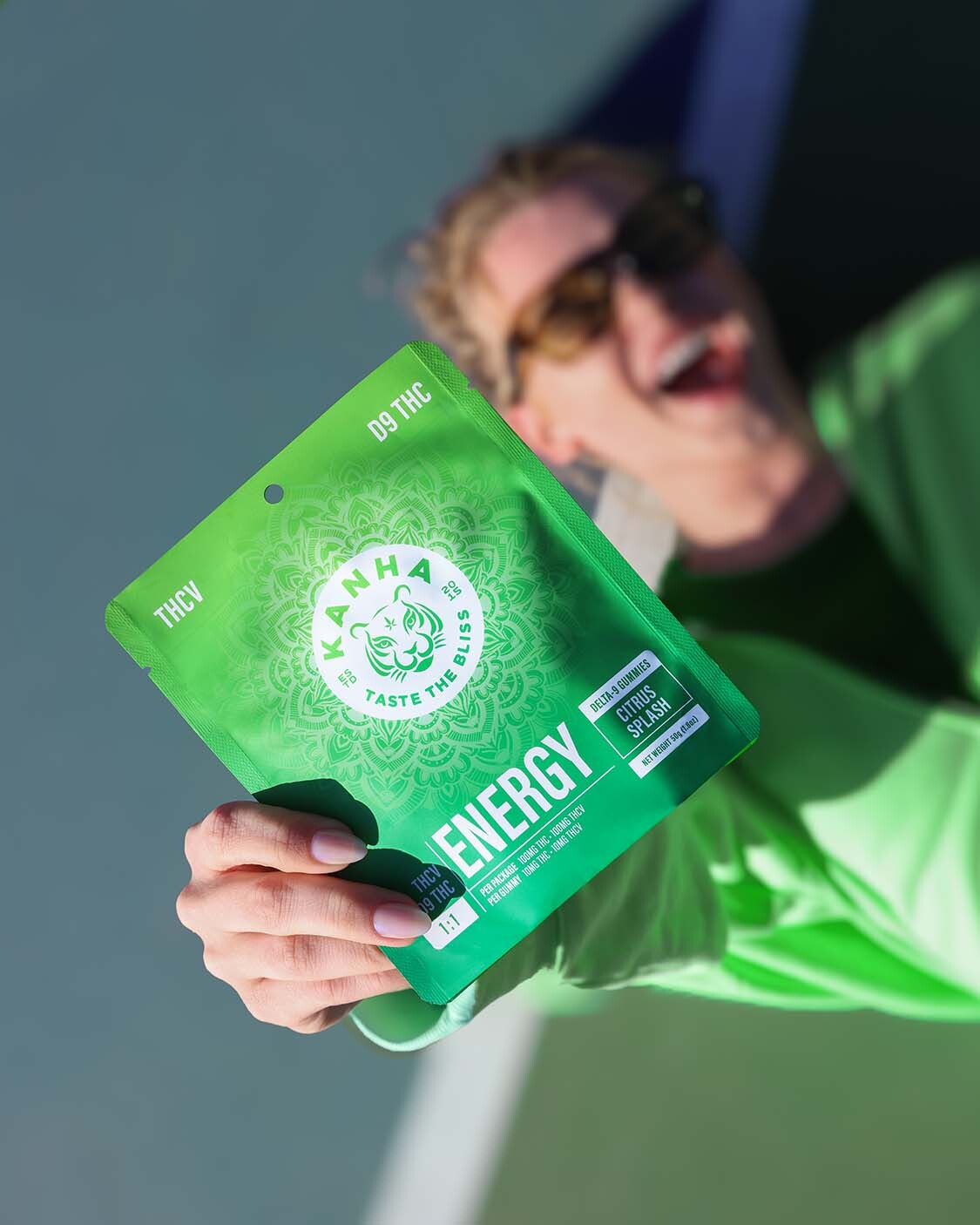 Kanha Citrus Splash FX Energy Gummies 10mg