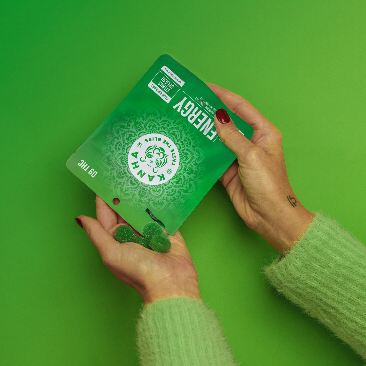 Kanha Citrus Splash FX Energy Gummies 10mg