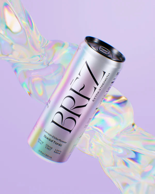Brez Lemon Elderflower Extra Strength Tonic 10mg