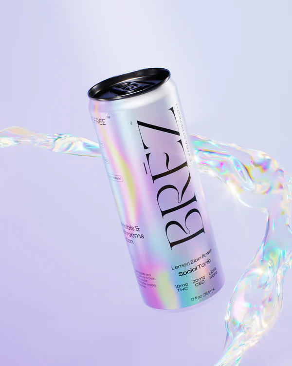 Brez Lemon Elderflower Extra Strength Tonic 10mg