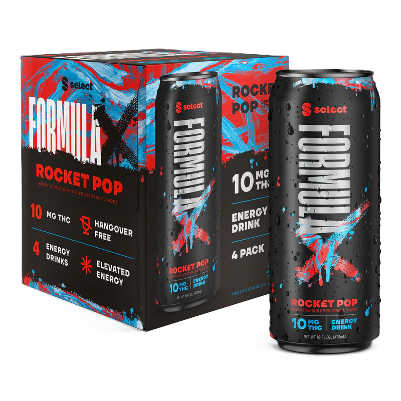 FormulaX Rocket Pop Seltzer 10mg