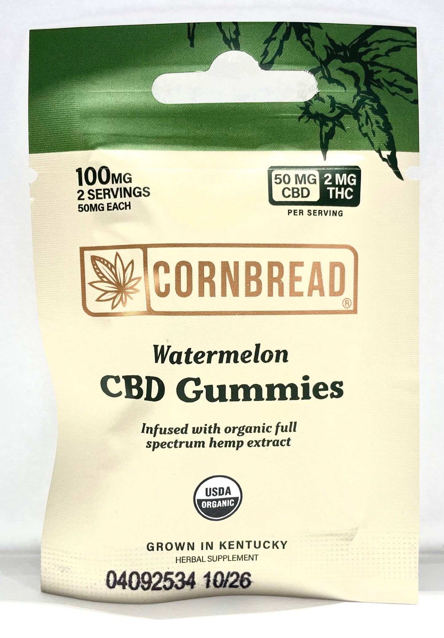 Cornbread Watermelon CBD Gummies