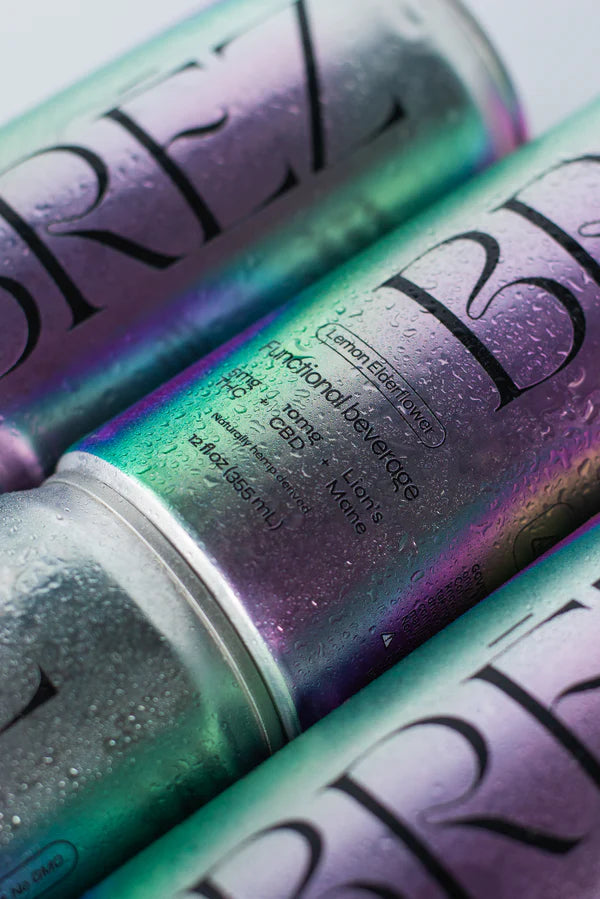 Brez Lemon Elderflower Double Tonic 5mg