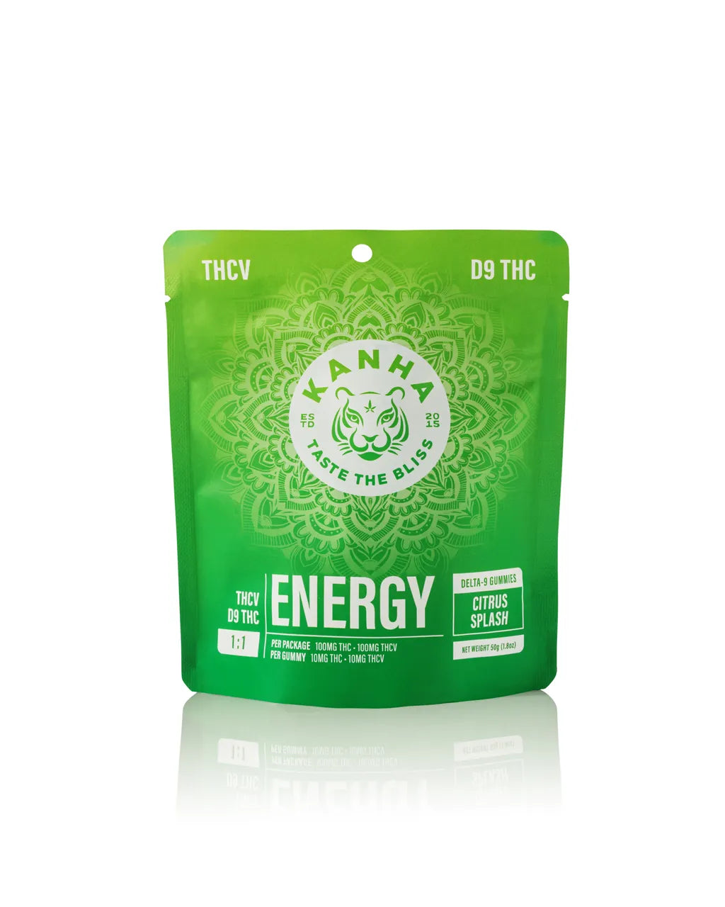 Kanha Citrus Splash FX Energy Gummies 10mg