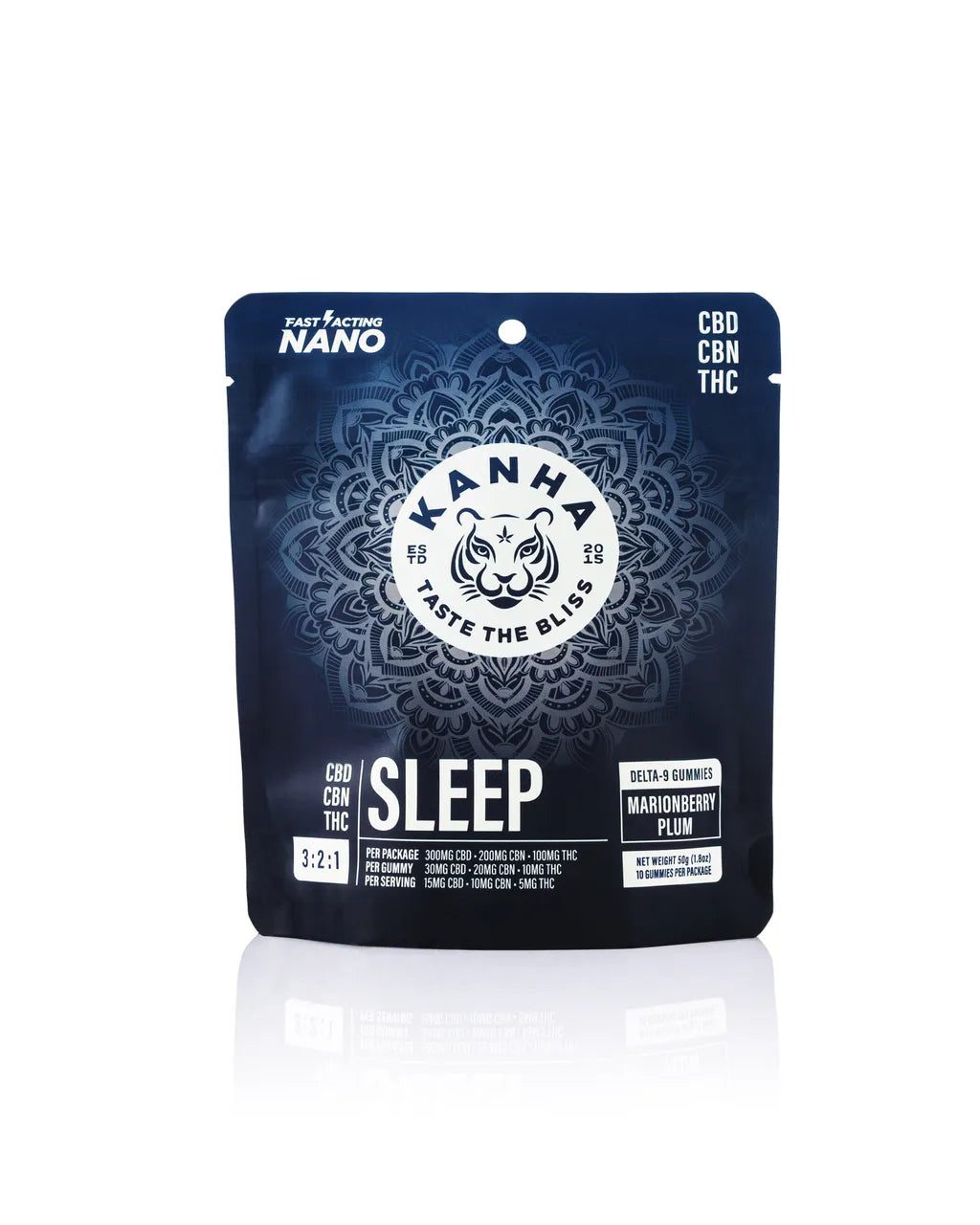 Kanha Marionberry Plum Sleep Gummies 10mg