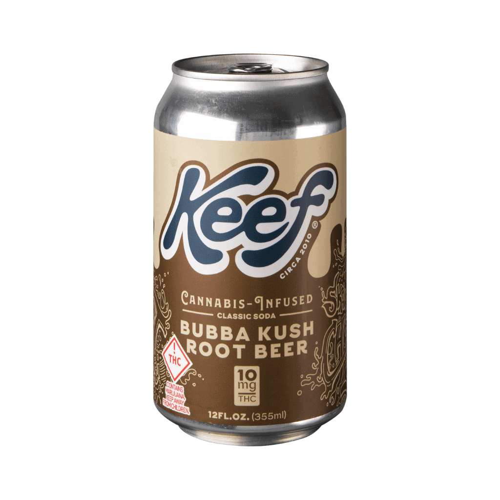 Keef Bubba Kush Root beer Classic Soda 10mg