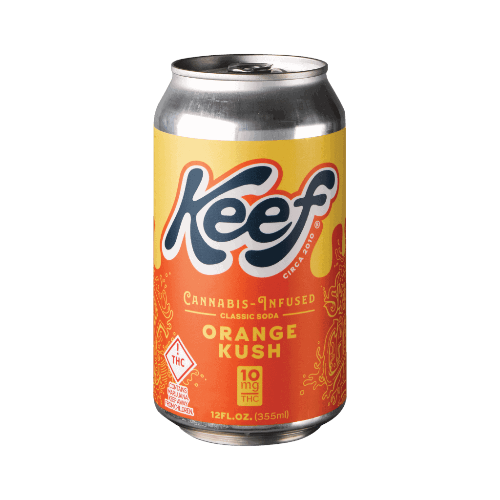 Keef Orange Kush Classic Soda 10mg