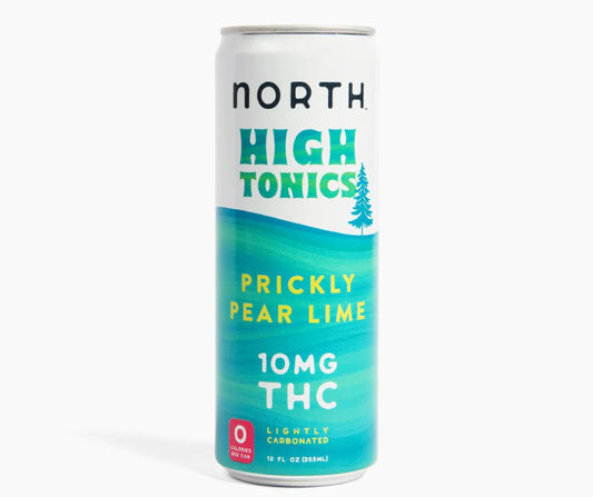 North High Tonics Prickly Pear Lime Selzer 10mg
