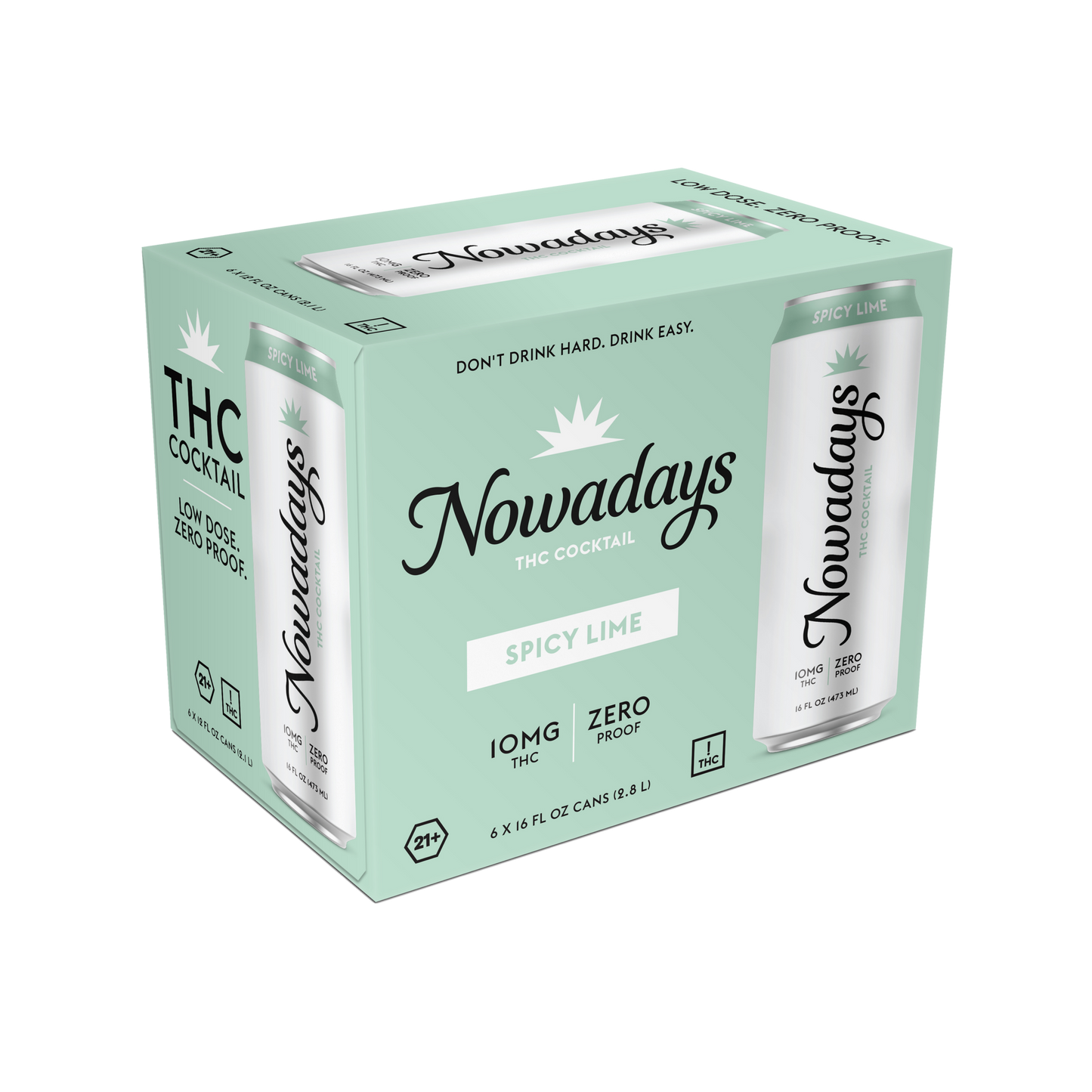 Nowadays Spicy Lime Seltzer 10mg