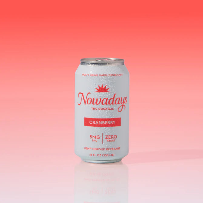 Nowadays Cranberry Seltzer 5mg