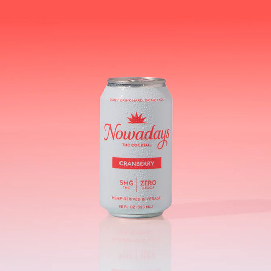 Nowadays Cranberry Seltzer 5mg