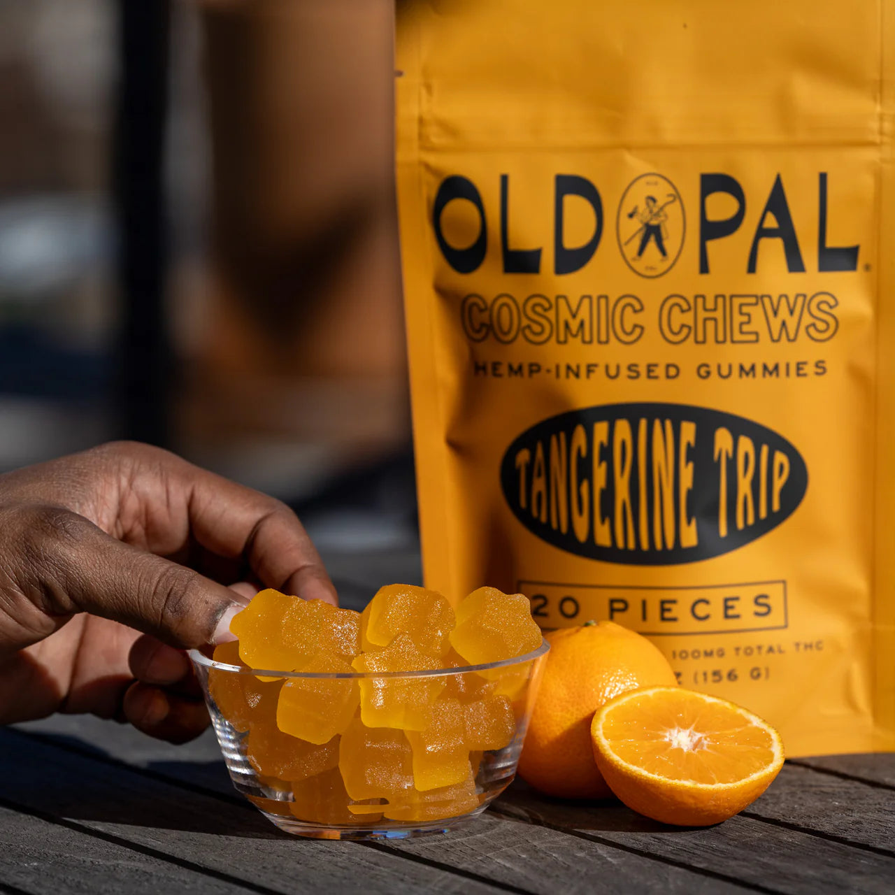 Old Pal Tangerine Trip Cosmic Gummies 5mg