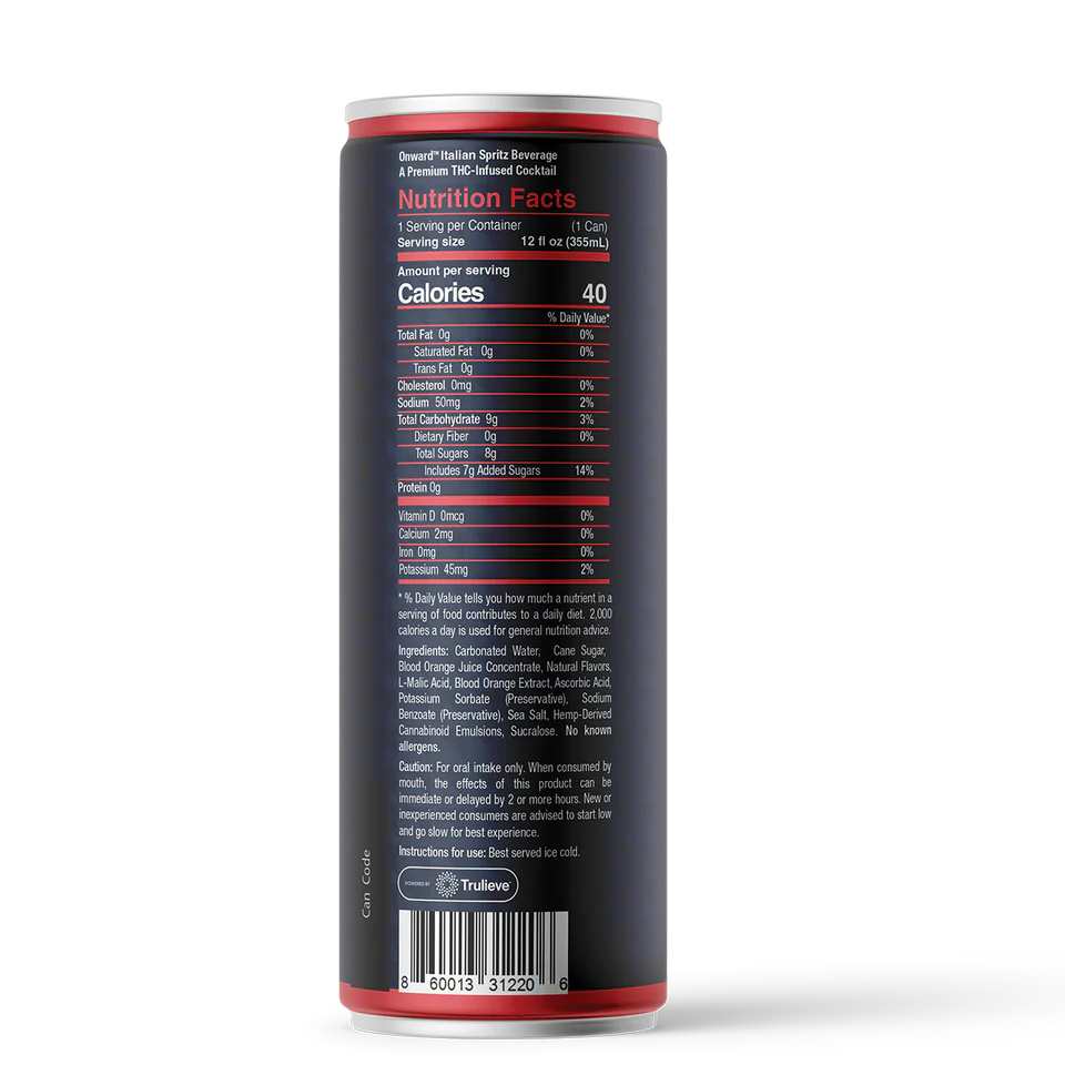 Onward Italian Spritz Seltzer 3mg