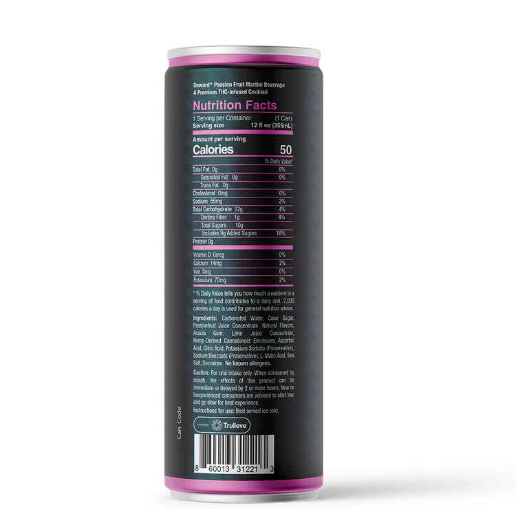 Onward Passion Fruit Martini 10mg