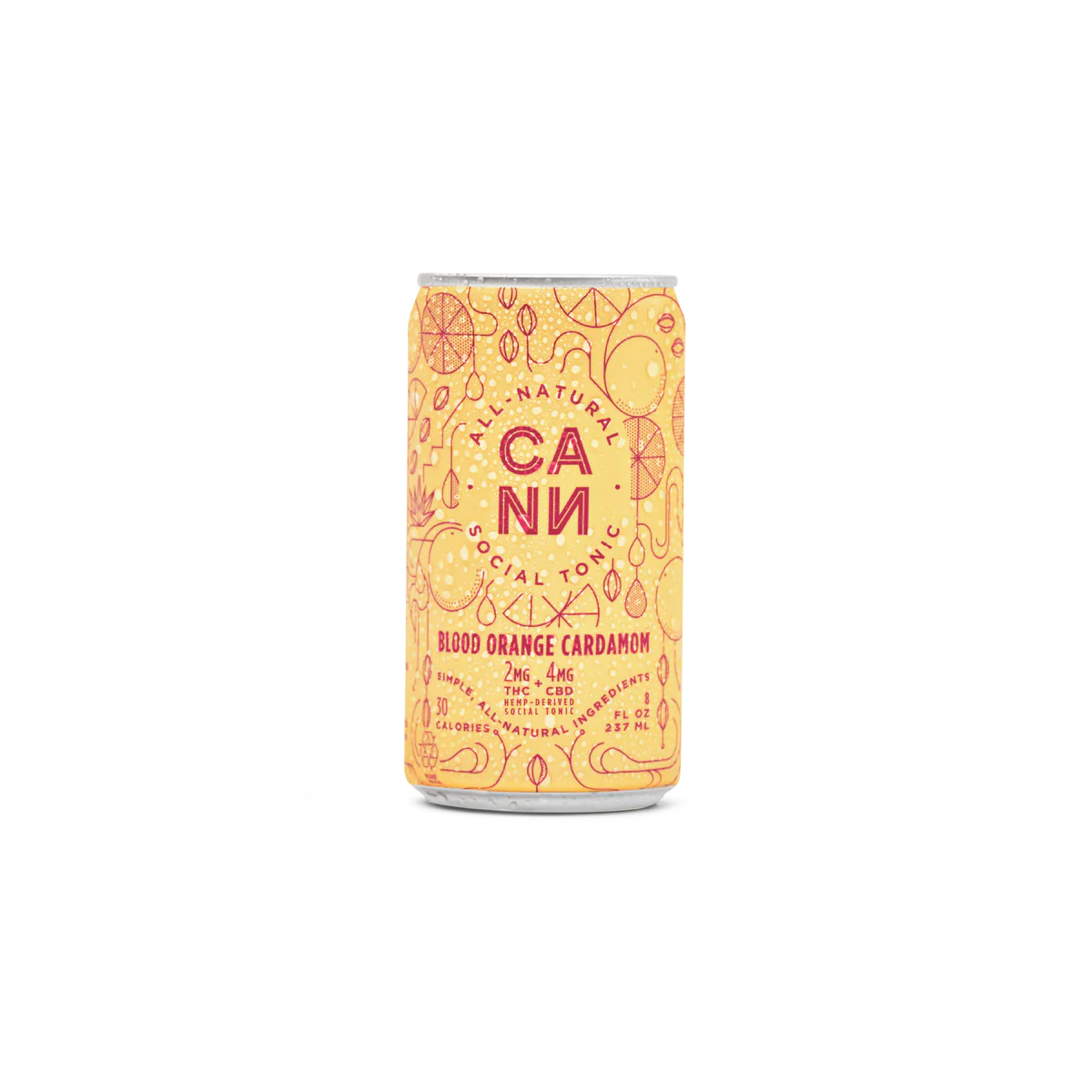 Cann Blood Orange Cardamom Seltzer 2mg