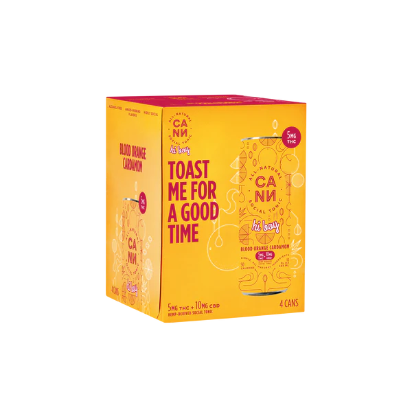 Cann Blood Orange Cardamom Hi Boy Seltzer 5mg