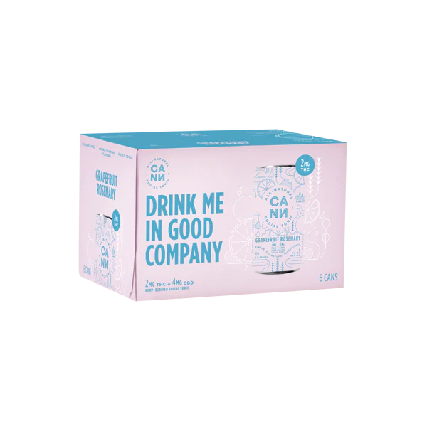 Cann Grapefruit Rosemary Seltzer 2mg