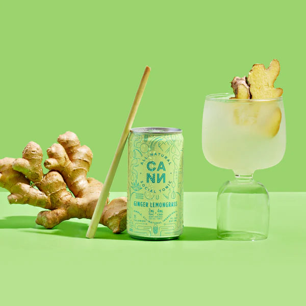 Cann Ginger Lemongrass Seltzer 2mg