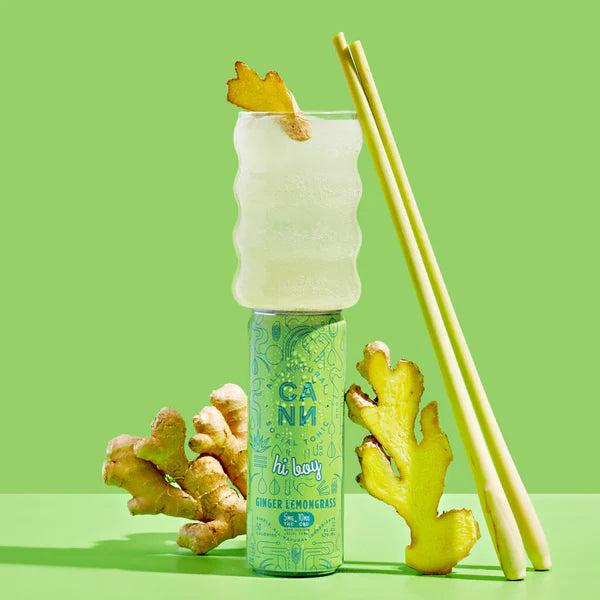 Cann Ginger Lemongrass Hi Boy Seltzer 5mg