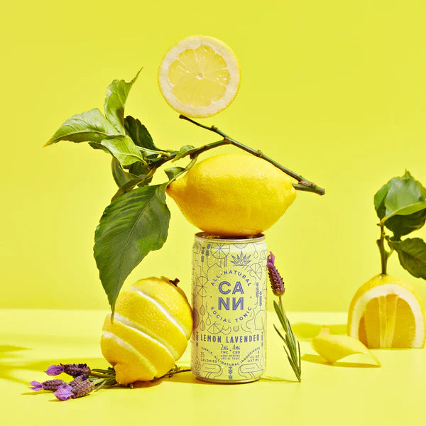 Cann Lemon Lavendar Seltzer 2mg