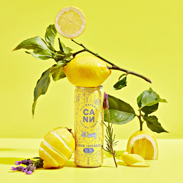Cann Lemon Lavendar Hi Boy Seltzer 5mg