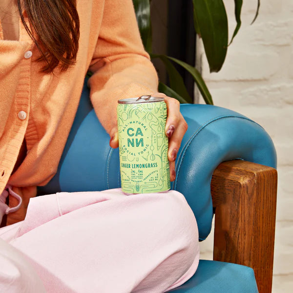 Cann Ginger Lemongrass Seltzer 2mg