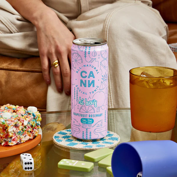 Cann Grapefruit Rosemary Hi Boy Seltzer 5mg
