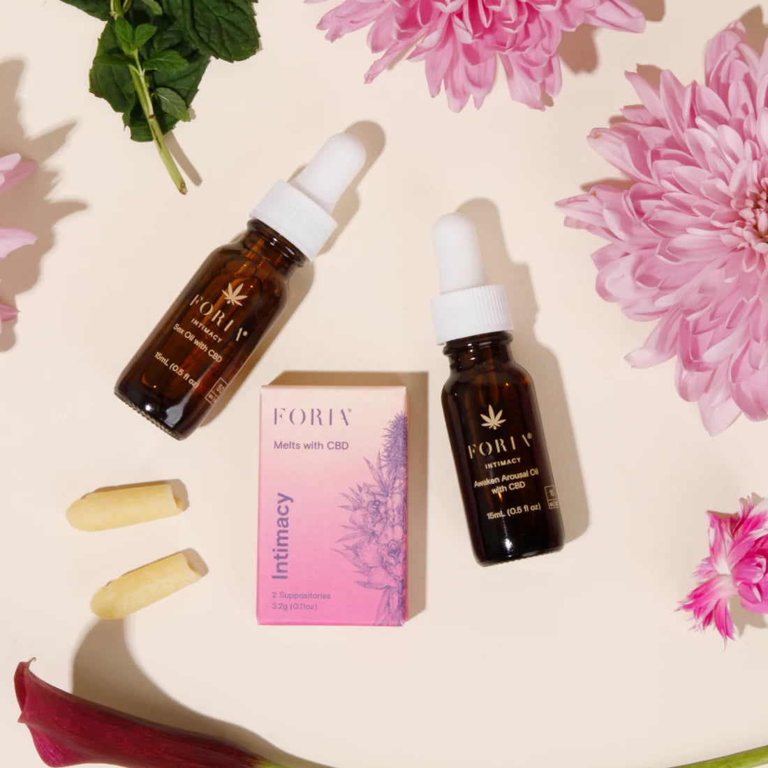 Foria The Quickie Intimacy 3-Piece Kit