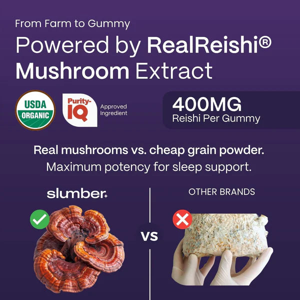 Slumber Rest & Renew Mushroom Sleep Gummies