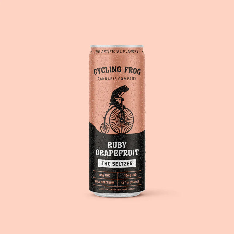 Cycling Frog Ruby Grapefruit Ratioed Seltzer 5mg